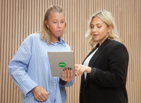 Marketeers discussion about the customer journey